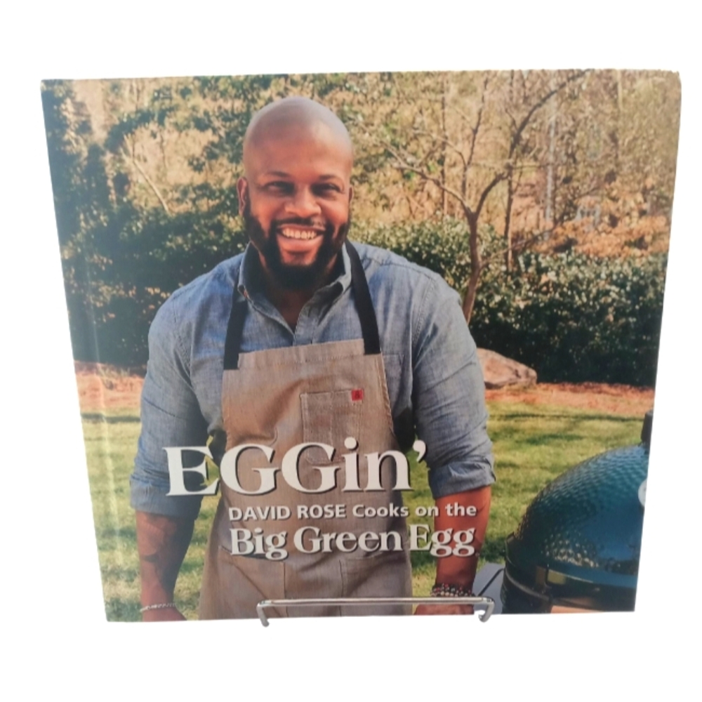 NWT EGGin' David Rose Cooks on the BIG GREEN EGG Cookbook
